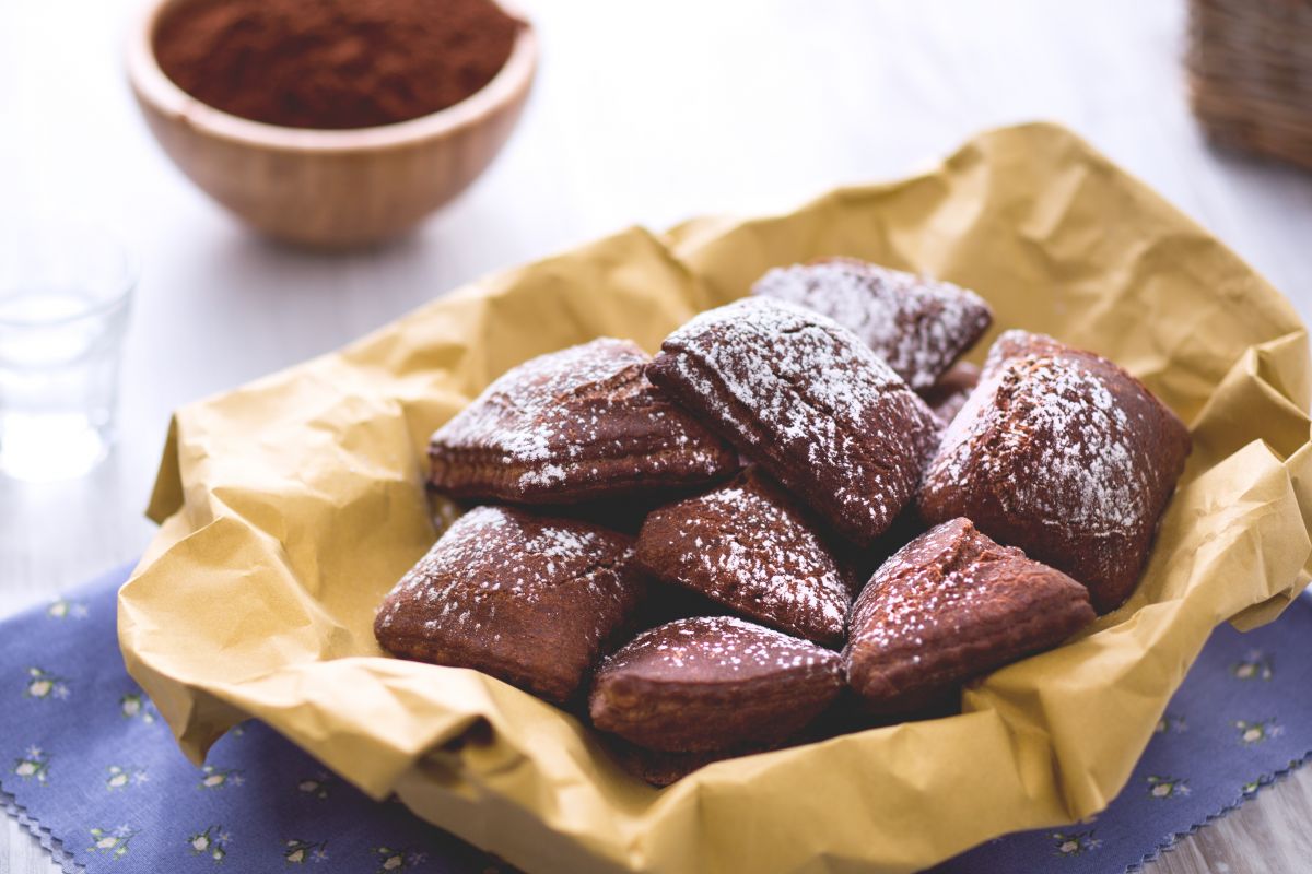 Bugi al cacao rellenas