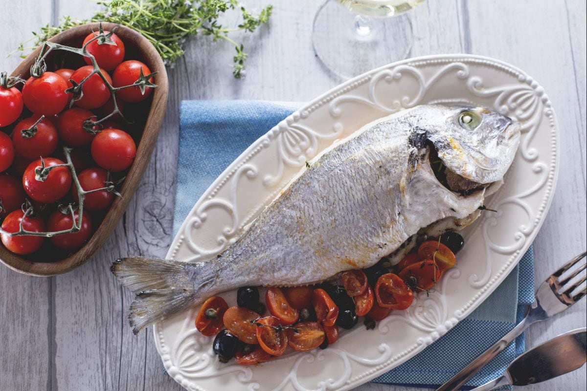 Dorada a la mediterránea