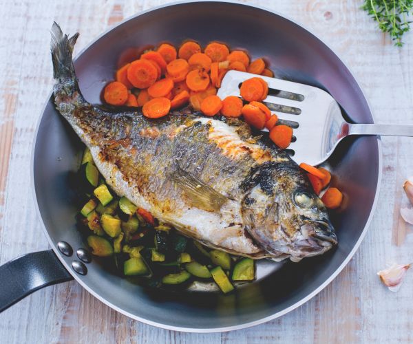 Dorada a la sartén