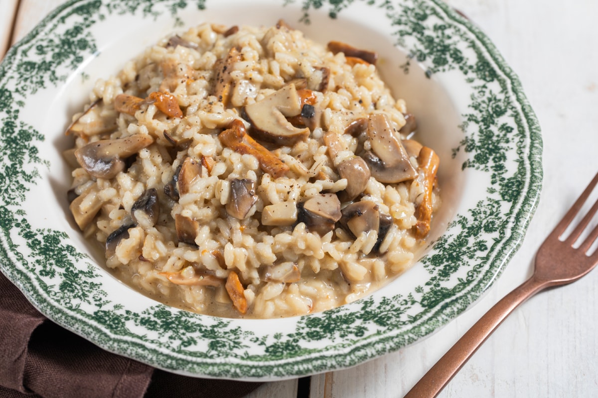 Risotto de setas