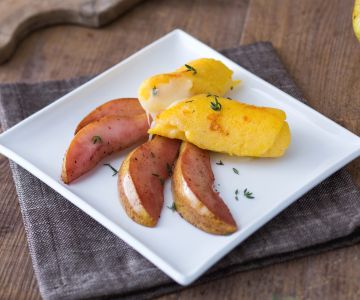 Rollitos de polenta