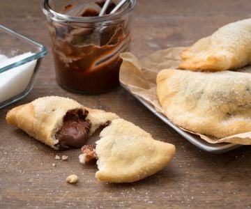 Panzerotti a la Nutella