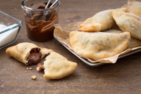 Panzerotti a la Nutella
