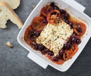 Feta al horno