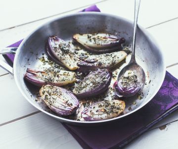 Cebollas de Tropea al horno