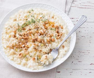 Risotto a los tres apios