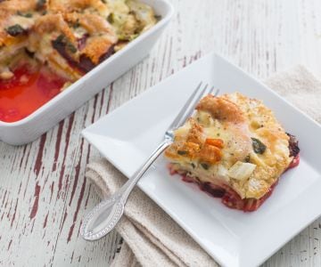 Parmigiana de verduras de invierno