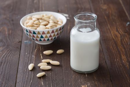 Leche de almendra