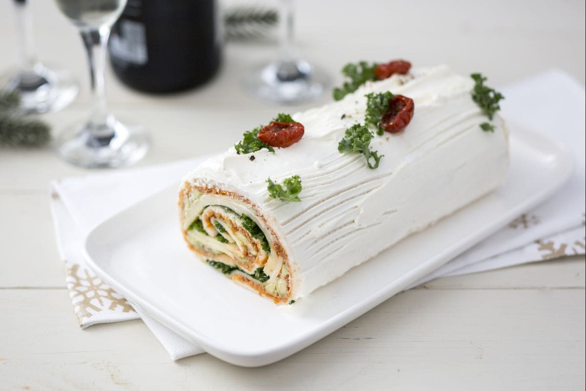 Tronco salado vegetariano