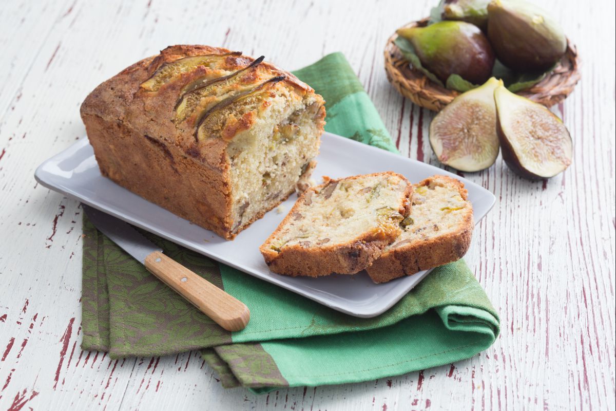 Plumcake higos y nueces