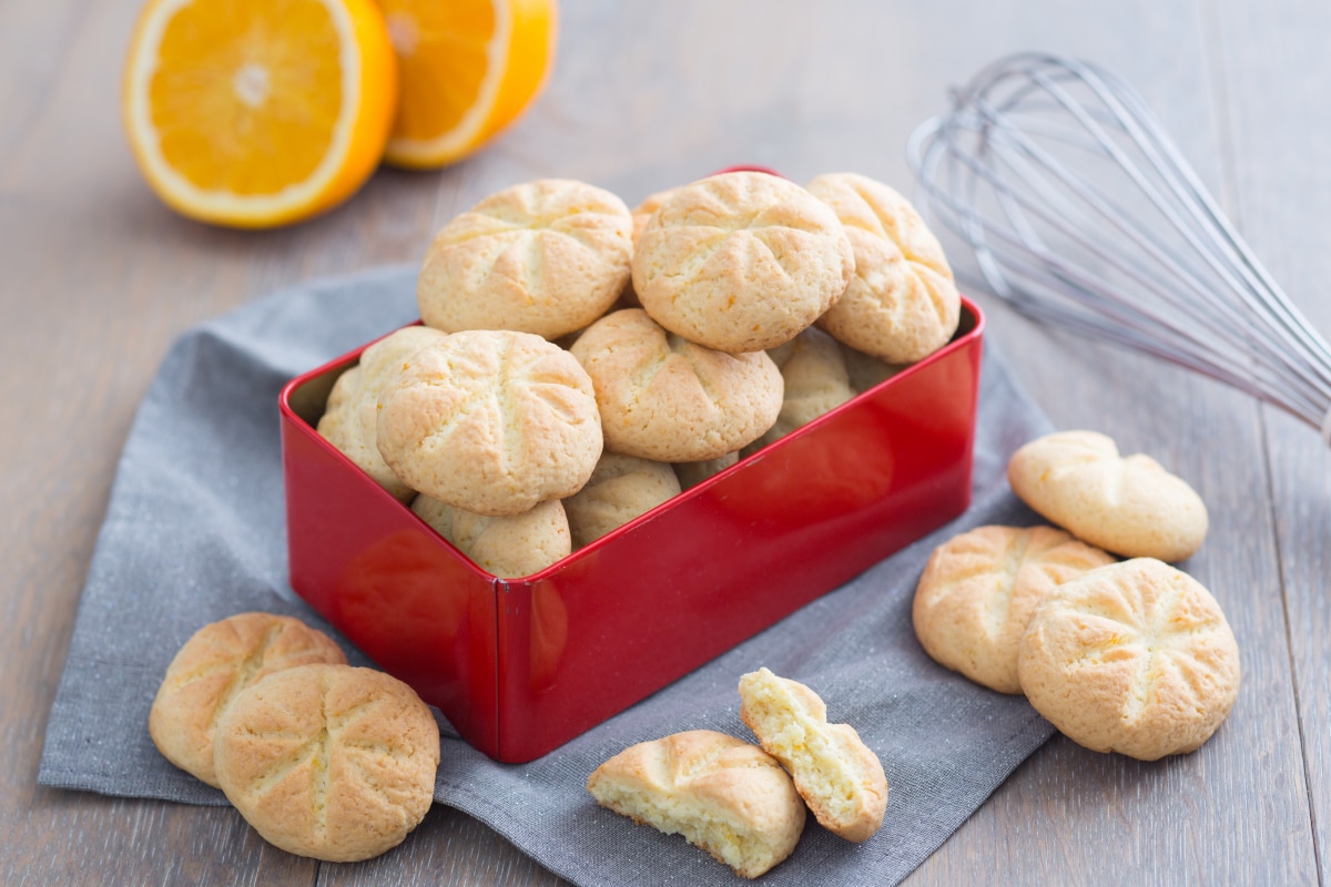 Galletas de naranja