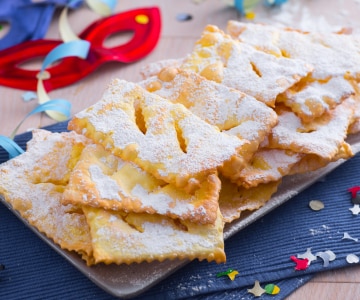 Chiacchiere al horno