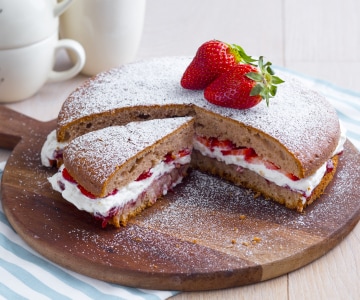 Tarta de fresas