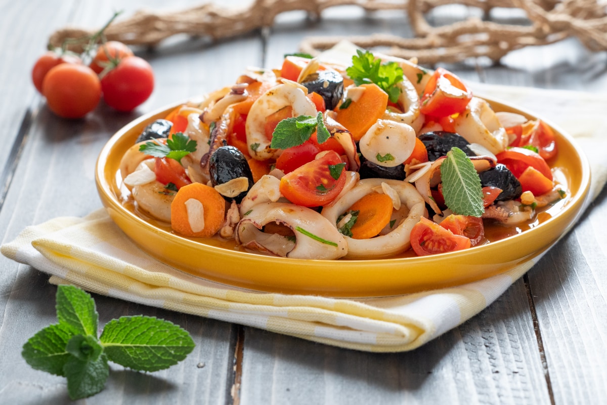 Ensalada de calamares