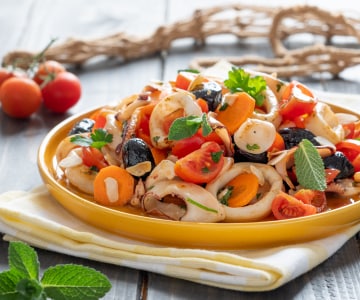 Ensalada de calamares