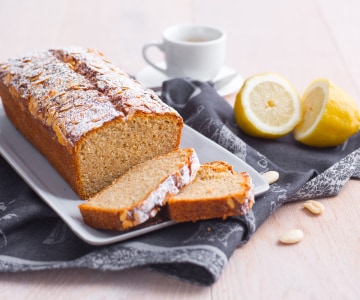 Plumcake de limón sin mantequilla