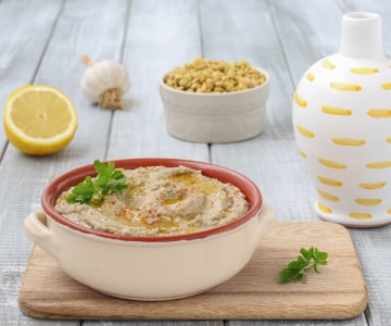 Hummus de lentejas