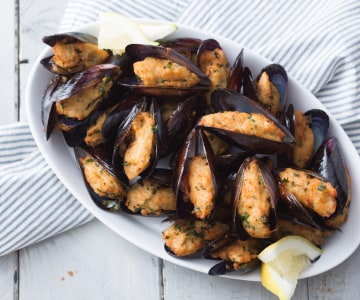 Mejillones fritos