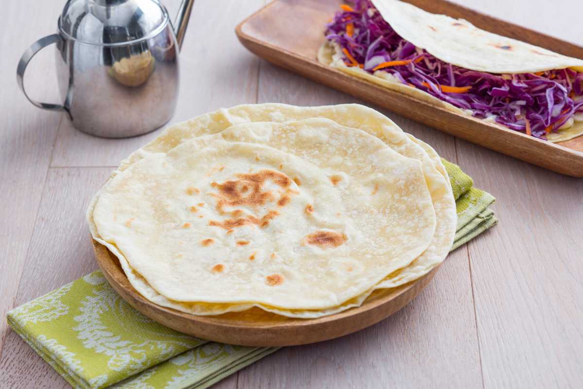 Piadina sin manteca de cerdo