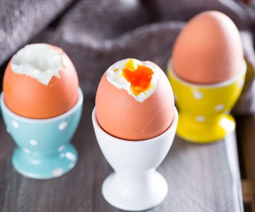 Huevos pasados por agua