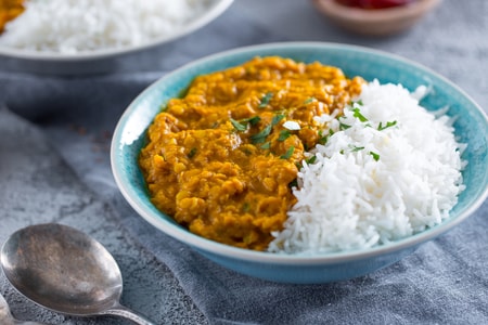 Dahl de lentejas rojas