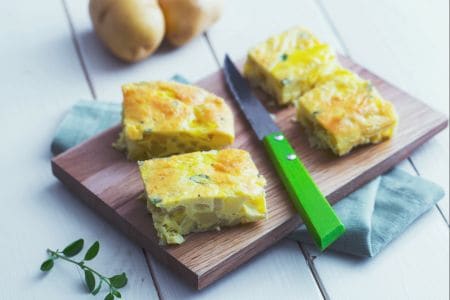 Tortilla de patatas al horno