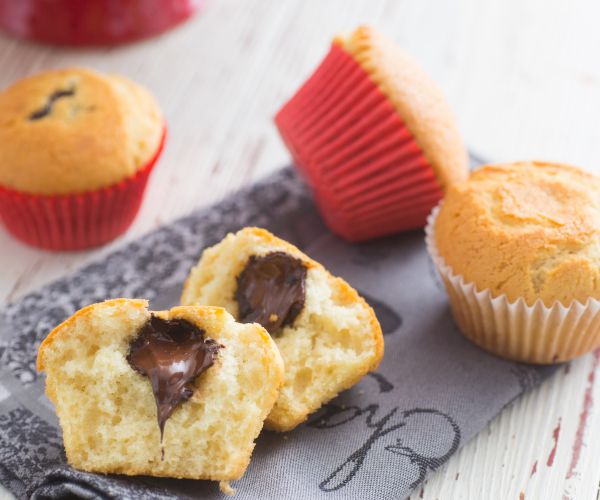 Muffin con corazón