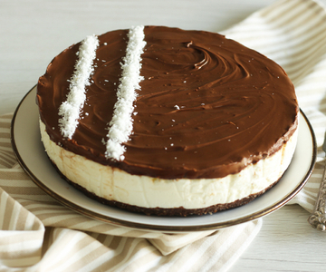 Cheesecake de coco y Nutella