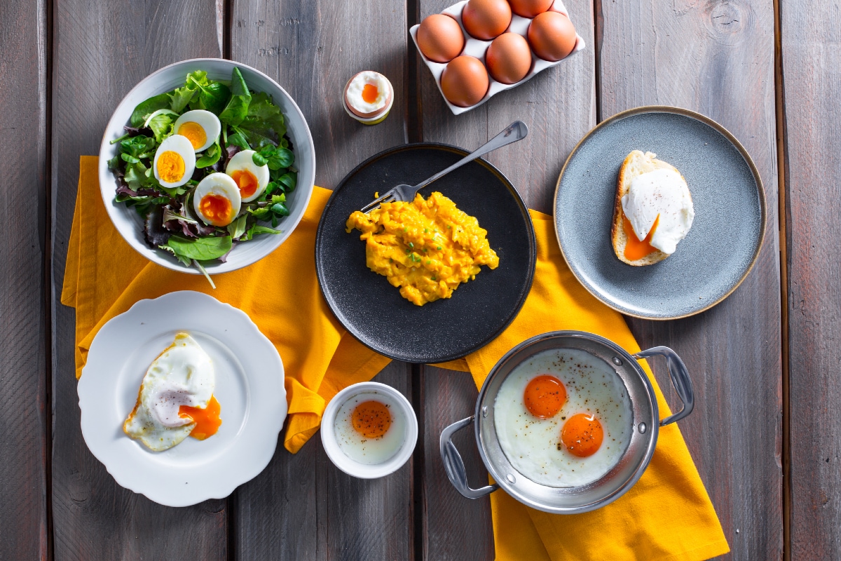 Cómo cocinar los huevos