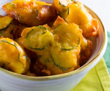 Nubes de calabacín y pecorino