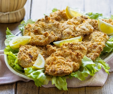 Filetes de pollo al horno