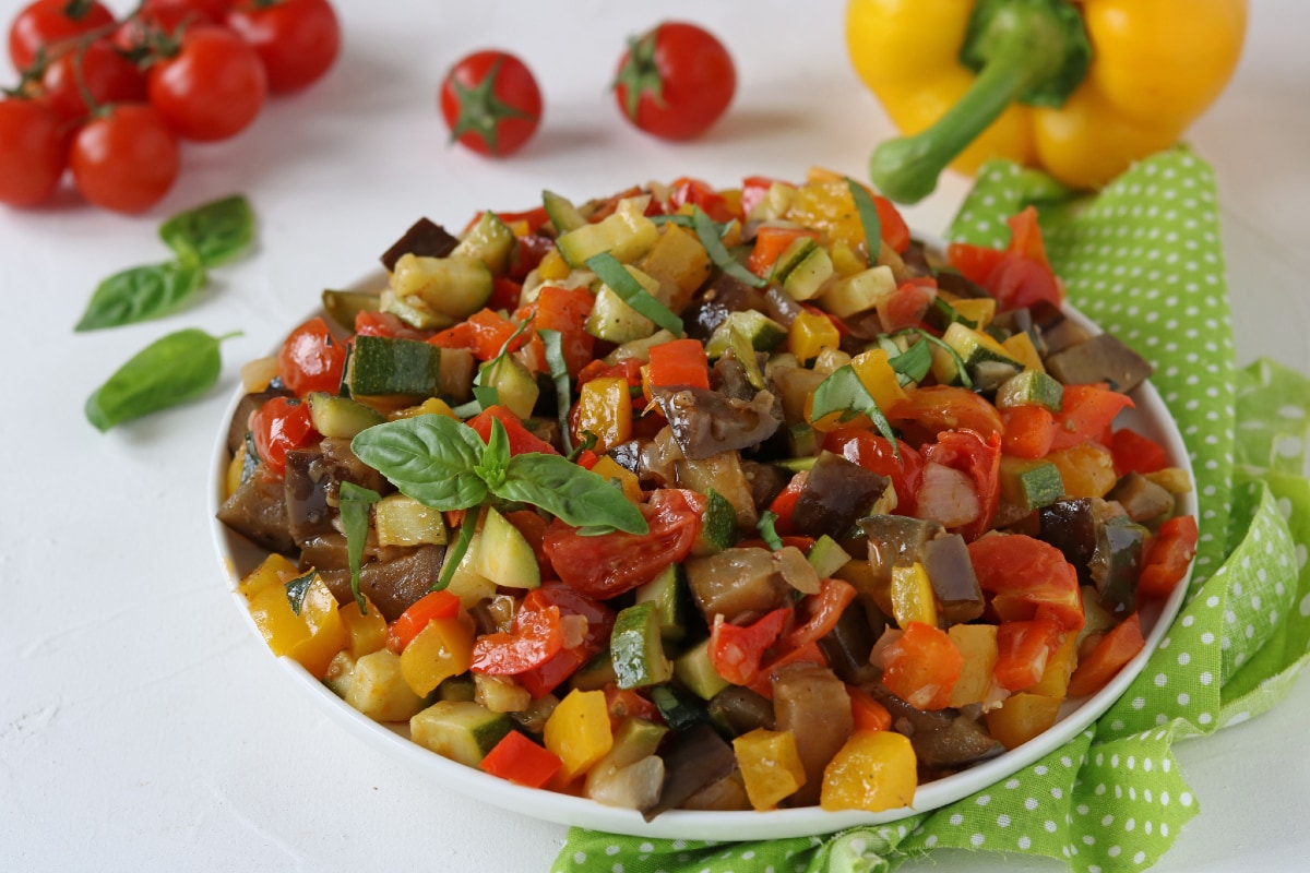 Verduras a la sartén