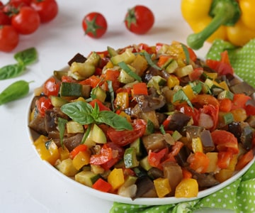 Verduras a la sartén