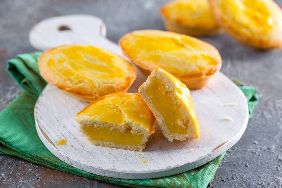 Pasticciotti con crema de arroz