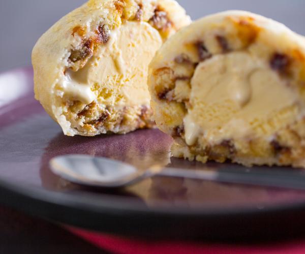 Helado frito