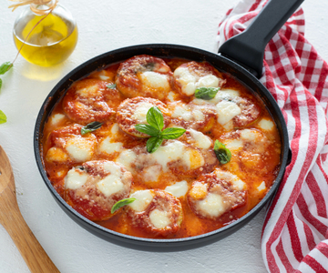 Calabacines a la pizzaiola