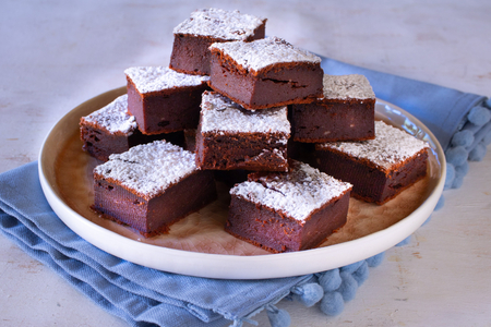 Tarta de cacao sin mantequilla