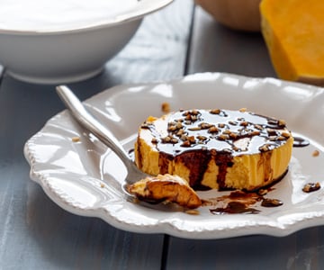 Panna cotta de calabaza