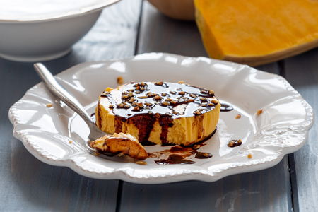 Panna cotta de calabaza