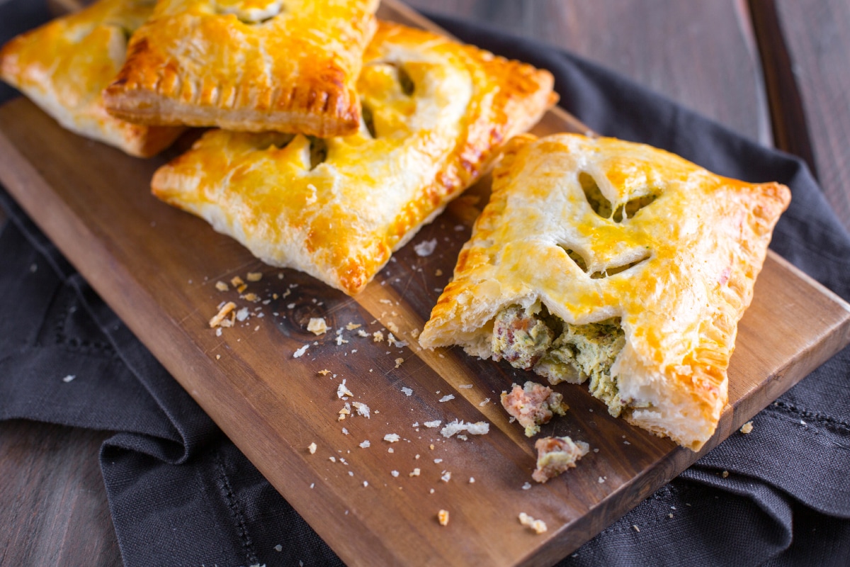 Paquetitos de brócoli y ricotta