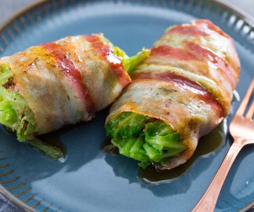 Rollitos de col rellenos