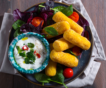 Croquetas de patata al horno
