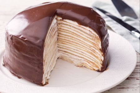 Tarta de crepes