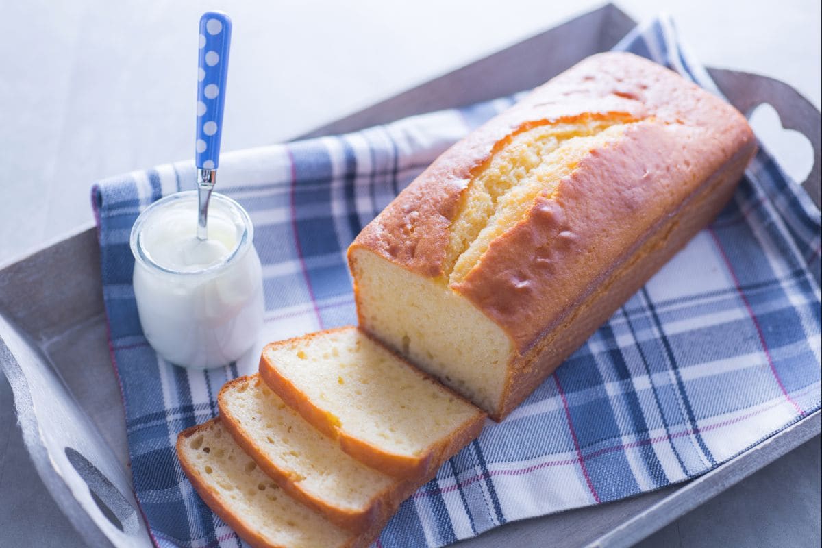 Plumcake de yogur sin mantequilla