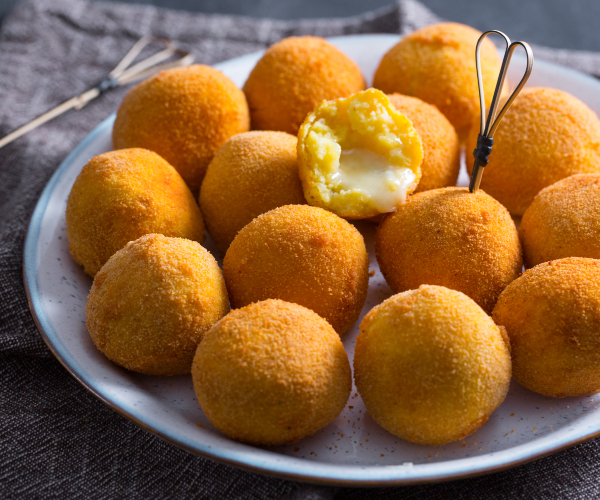 Albóndigas de patatas y gorgonzola
