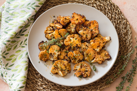Coliflor al horno