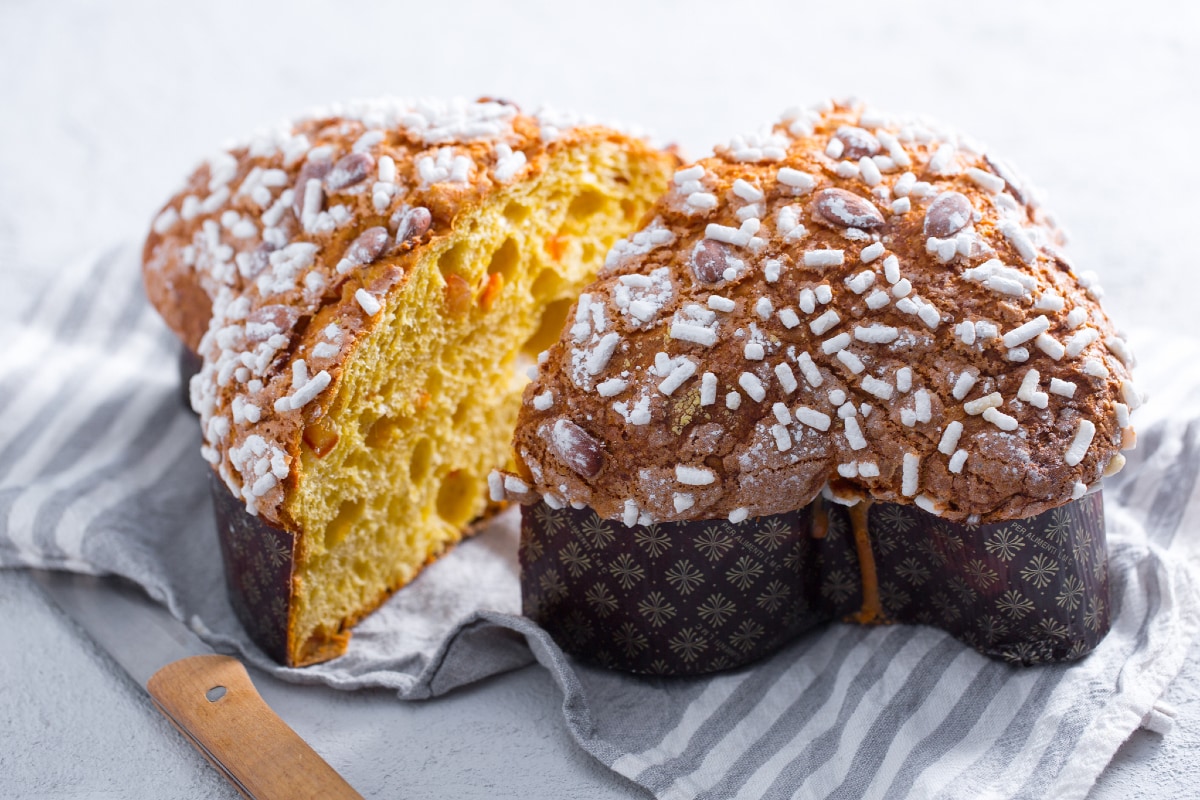 Colomba con masa madre
