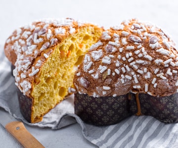 Colomba con masa madre