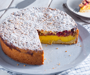 Desmenuzada de fresas