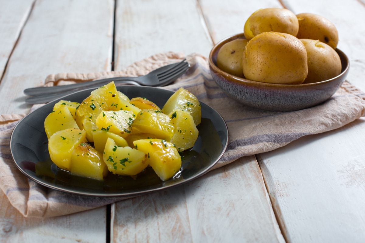 Patatas en olla a presión